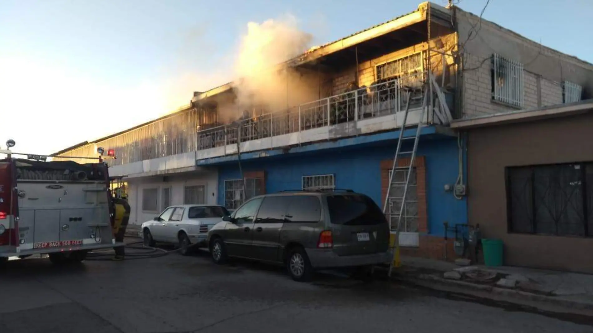 incendio en vivienda